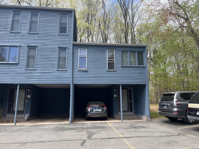 multi unit property featuring parking