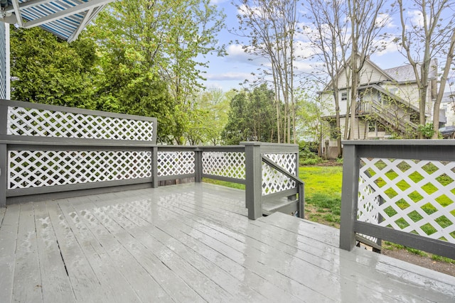 18 Brook St, Shelton, CT 06484 - view of wooden deck
