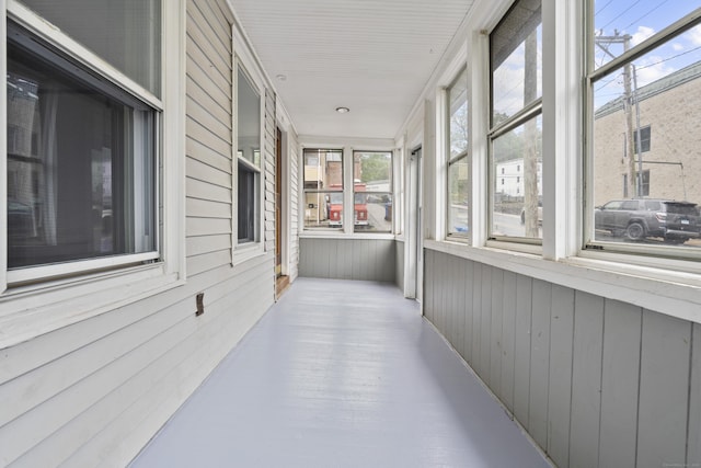 18 Brook St, Shelton, CT 06484 - view of unfurnished sunroom
