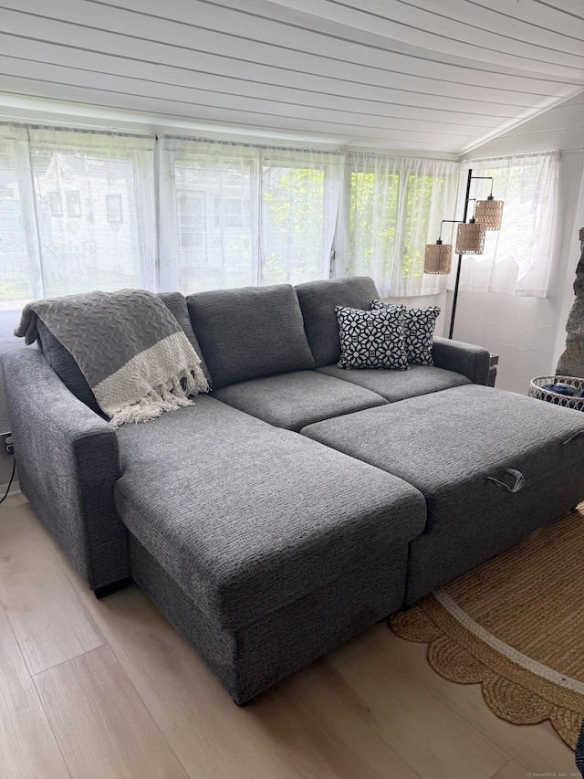 1 4th St, Madison, CT 06443 - living area with light wood-style floors