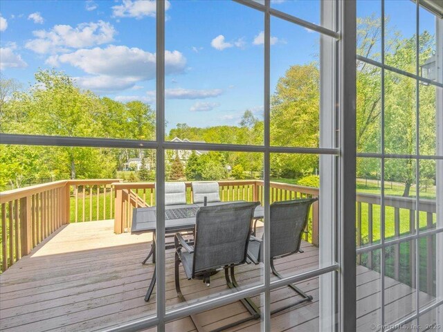 149 Tromley Rd, East Windsor, CT 06088 - view of sunroom / solarium