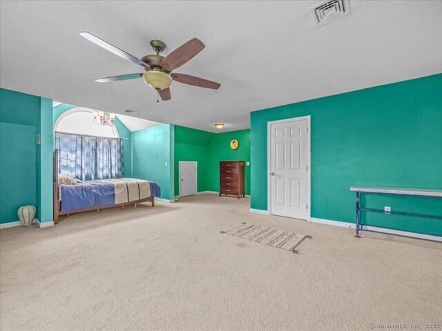 149 Tromley Rd, East Windsor, CT 06088 - unfurnished bedroom with carpet floors, baseboards, and ceiling fan