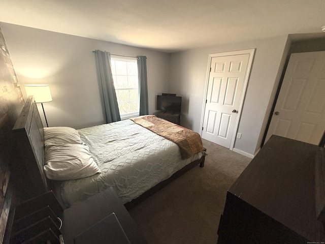 161 Old New London Rd, Salem, CT 06420 - bedroom with baseboards and dark carpet