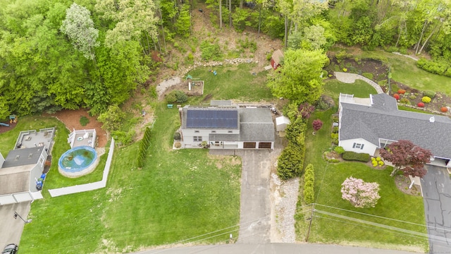 drone / aerial view