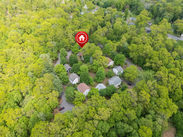 63 Schofield Rd Apt 60, Willington, CT 06279 - aerial view of property's location with a forest
