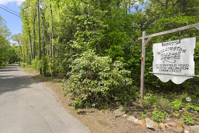 63 Schofield Rd Apt 60, Willington, CT 06279 - view of asphalt road