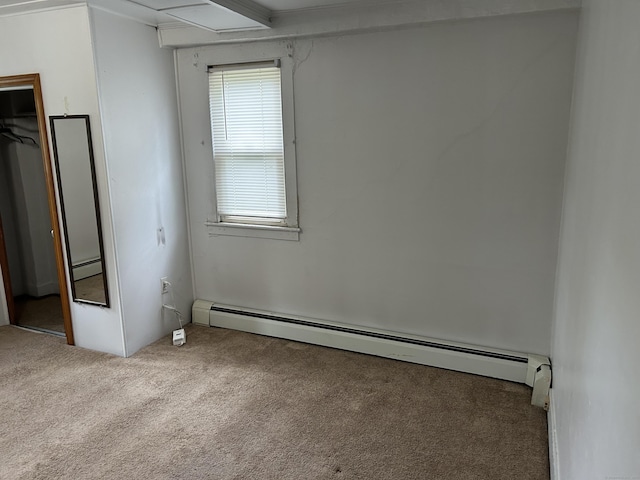 80 Colony St, Ansonia, CT 06401 - unfurnished bedroom with carpet flooring and a baseboard radiator