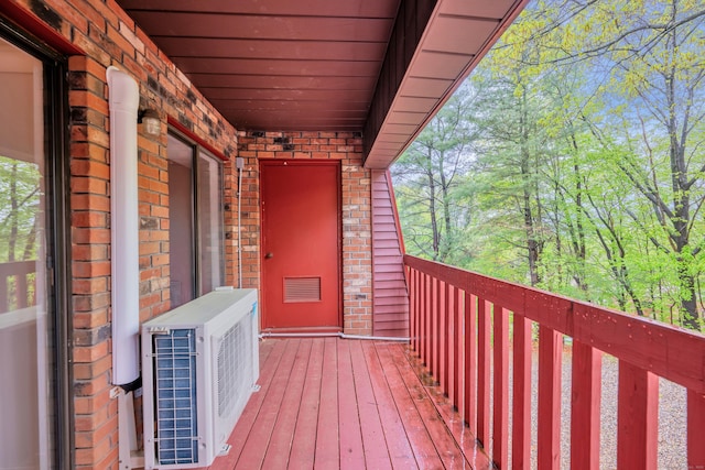 40 Woodsedge Dr Apt 2C, Newington, CT 06111 - deck with ac unit