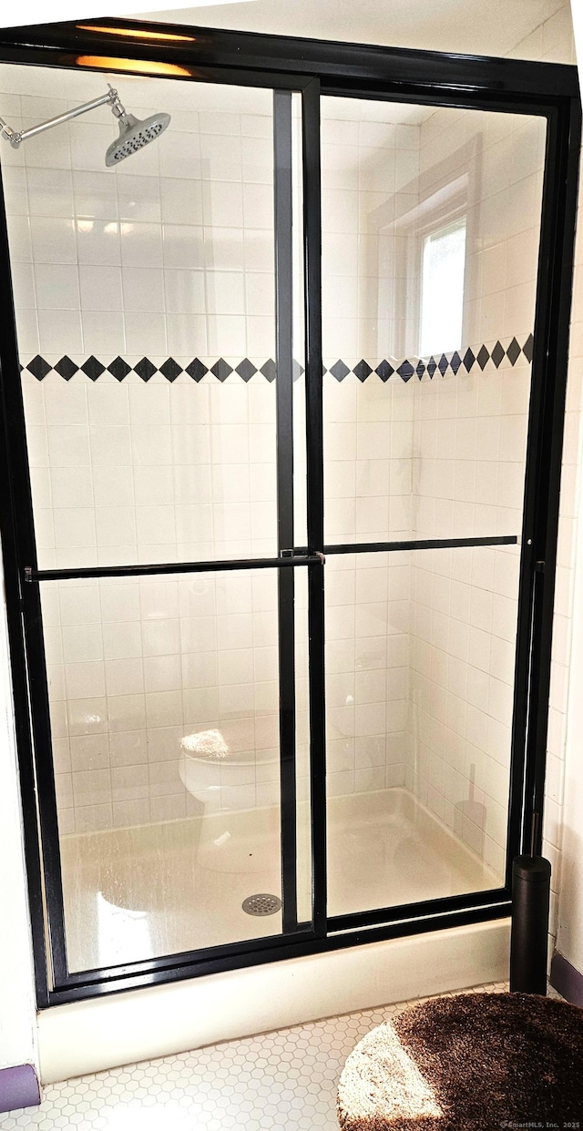 243 Bridge St, Groton, CT 06340 - bathroom featuring a shower stall