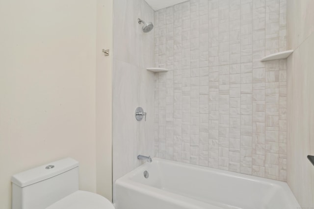 137 Millard St, Fairfield, CT 06824 - bathroom featuring toilet and bathing tub / shower combination