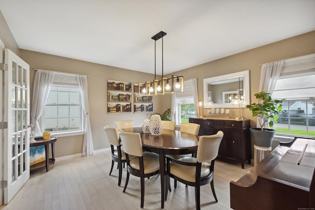 9 Baldwin Dr, Farmington, CT 06032 - dining space featuring light wood finished floors and baseboards