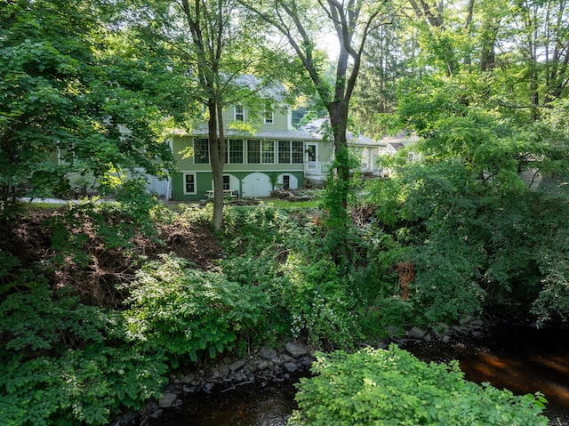 45 Roseland Park Rd, Woodstock, CT 06281 - rear view of property featuring a sunroom