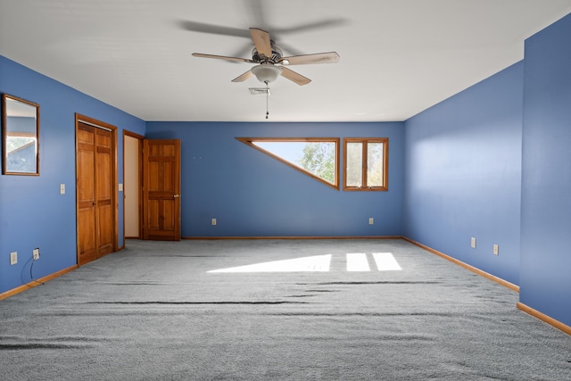 38 Skyline Dr, Brookfield, CT 06804 - unfurnished bedroom featuring carpet floors, baseboards, and a ceiling fan