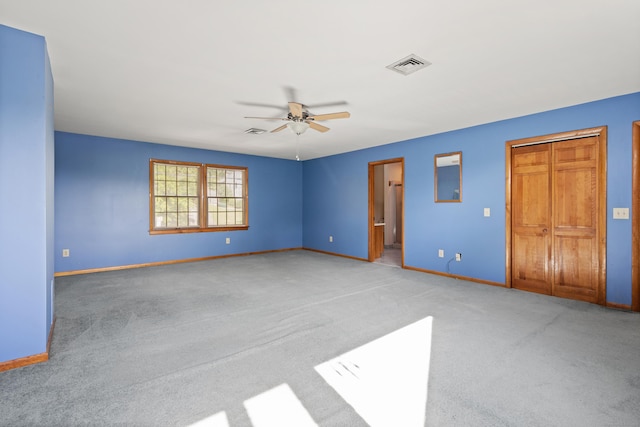 38 Skyline Dr, Brookfield, CT 06804 - spare room featuring a ceiling fan, baseboards, and light carpet