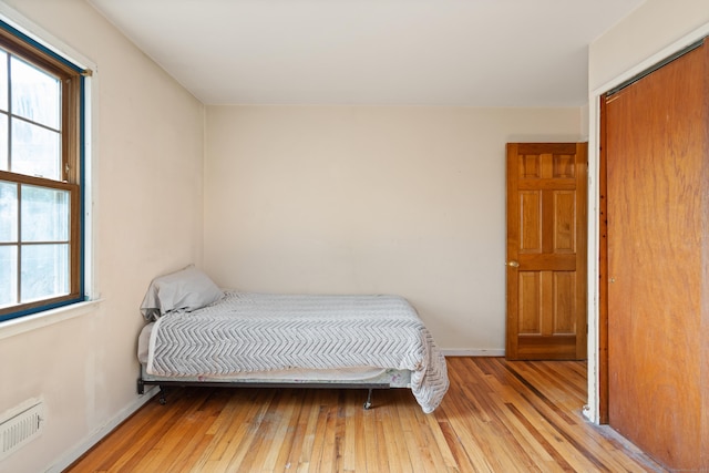 38 Skyline Dr, Brookfield, CT 06804 - bedroom with light wood-style flooring and a closet