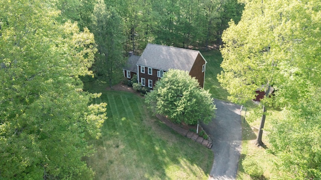 45 Wolf Pit Rd, Southbury, CT 06488 - aerial view of property's location featuring a heavily wooded area