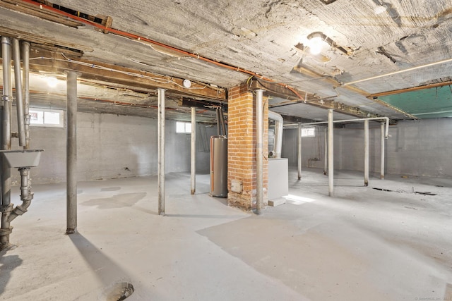 181 Westbourne Pkwy, Hartford, CT 06112 - basement with gas water heater