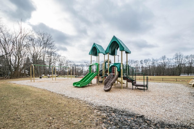 view of community playground