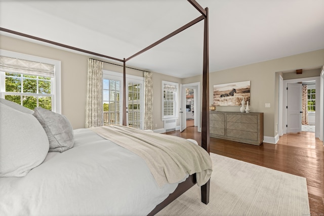 945 Oenoke Rdg, New Canaan, CT 06840 - bedroom with wood finished floors and baseboards