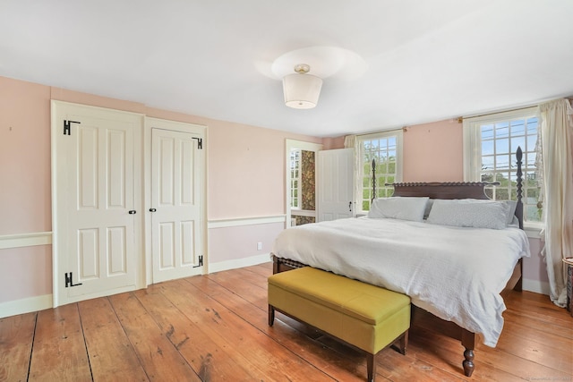 455 E St, Middletown, CT 06457 - bedroom featuring hardwood / wood-style flooring and baseboards