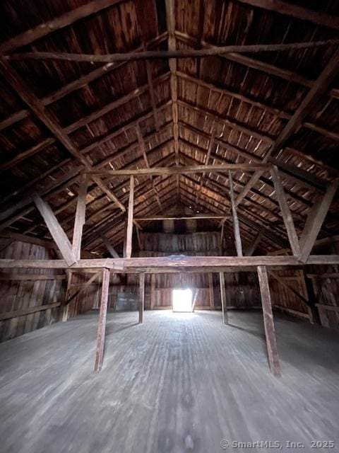 455 E St, Middletown, CT 06457 - view of unfinished attic