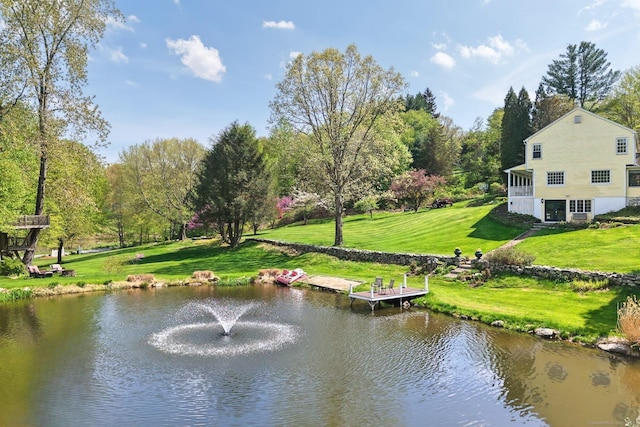 2 White Oak Farm Rd, Newtown, CT 06470 - water view with a tree filled landscape