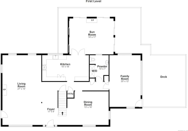 2 Kramer Ln, Weston, CT 06883 - view of room layout
