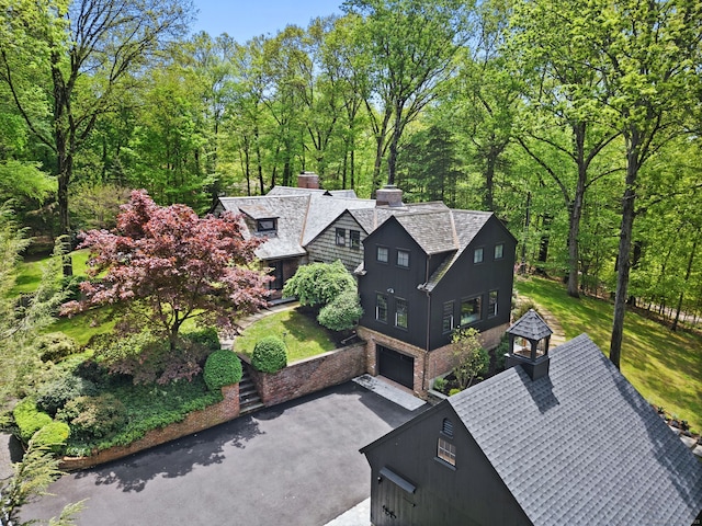 37 Cedar Hls, Weston, CT 06883 - view from above of property