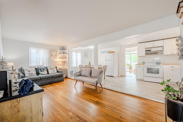 10 Sperry St, Milford, CT 06460 - living room featuring light wood finished floors