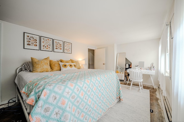 10 Sperry St, Milford, CT 06460 - bedroom with wood finished floors and a desk