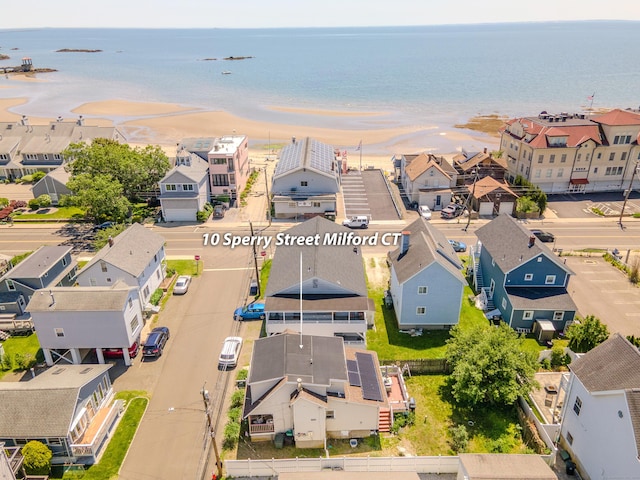10 Sperry St, Milford, CT 06460 - aerial perspective of suburban area featuring a large body of water