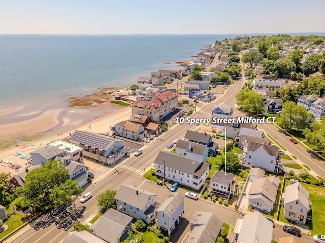 10 Sperry St, Milford, CT 06460 - aerial perspective of suburban area with a large body of water