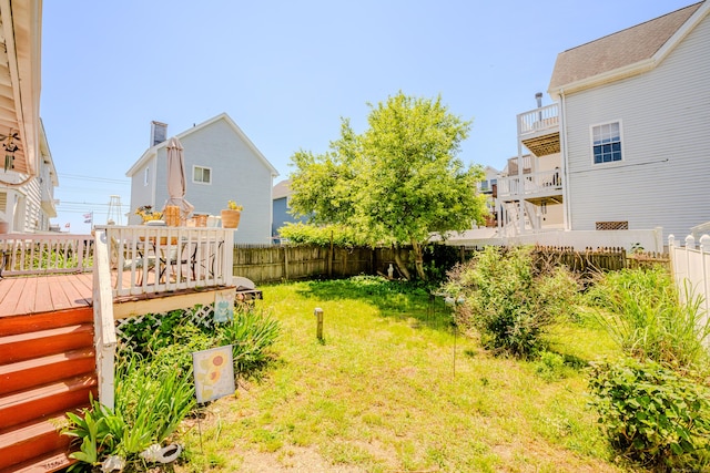 10 Sperry St, Milford, CT 06460 - view of yard with a deck