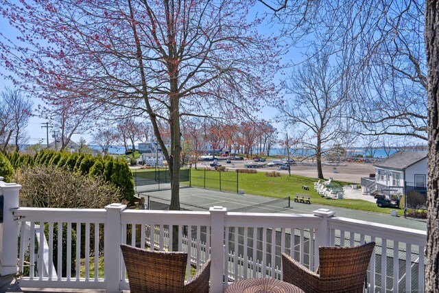 43 Pine Point Rd, Norwalk, CT 06853 - view of deck