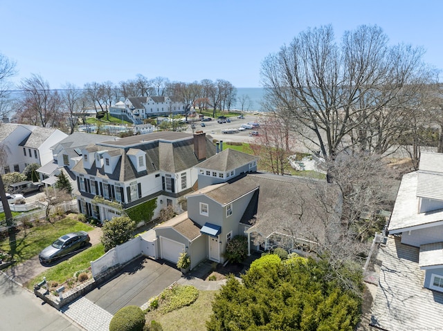 43 Pine Point Rd, Norwalk, CT 06853 - bird's eye view featuring a residential view