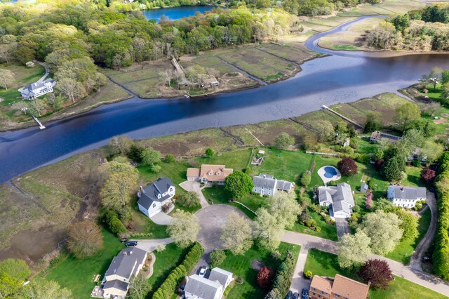 23 Hefflon Farm Rd, Old Lyme, CT 06371 - aerial view of property's location featuring a nearby body of water