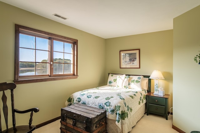 23 Hefflon Farm Rd, Old Lyme, CT 06371 - bedroom with light colored carpet and baseboards