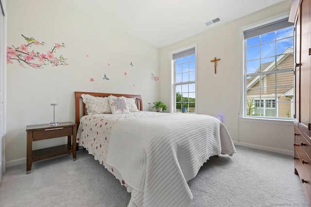 1022 Country View Rd Unit 1022, Danbury, CT 06810 - bedroom featuring light carpet, multiple windows, and lofted ceiling