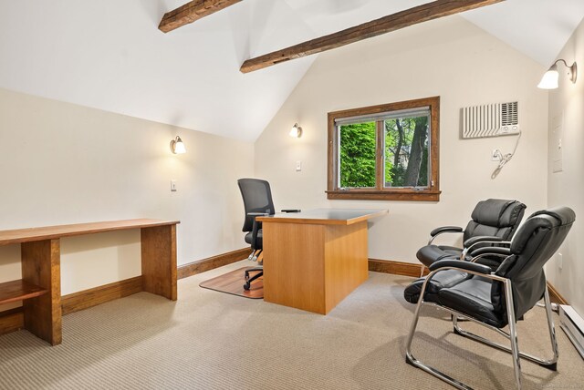 44 Walbridge Rd, West Hartford, CT 06119 - office space featuring light colored carpet, baseboards, and a wall mounted AC