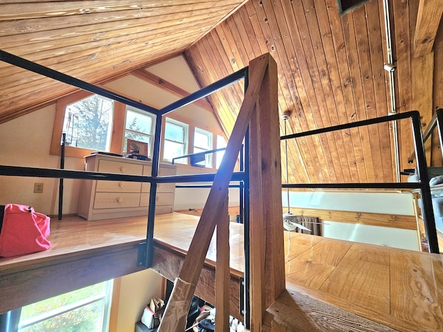 69 Elmdale Rd, Canterbury, CT 06331 - unfurnished bedroom featuring wood ceiling and vaulted ceiling