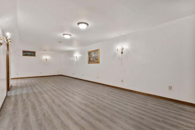 9 Brick School Dr, Redding, CT 06896 - spare room featuring light wood-style floors and baseboards