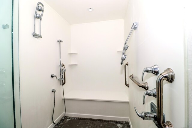 13 Kellogg St, Brookfield, CT 06804 - full bathroom with a shower and baseboards