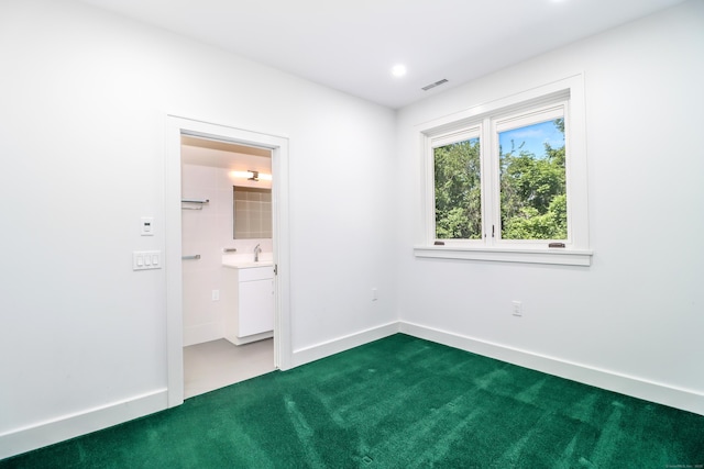 13 Kellogg St, Brookfield, CT 06804 - unfurnished bedroom featuring carpet floors, a sink, baseboards, and ensuite bathroom