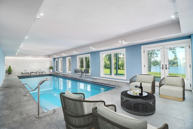 13 Kellogg St, Brookfield, CT 06804 - indoor pool with french doors