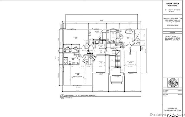 354 W River Rd, Orange, CT 06477 - plan