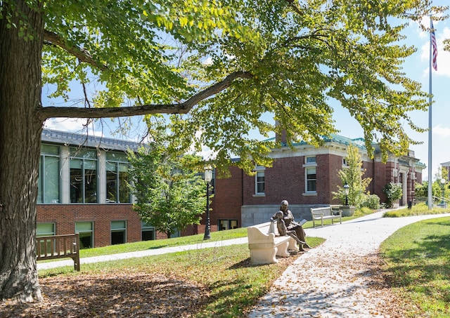 view of community
