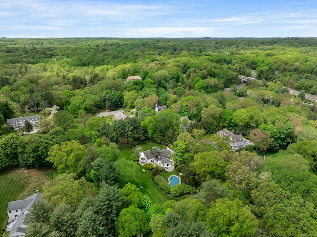 10 Twin Falls Ln, Westport, CT 06880 - aerial view of a forest