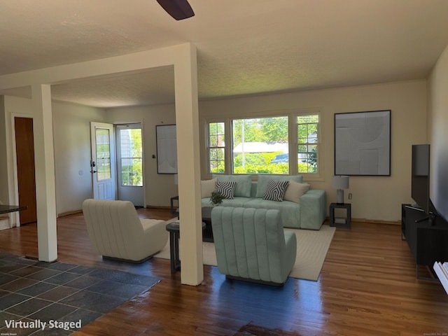 132 Walkley Dr, Southington, CT 06489 - living room featuring wood finished floors and baseboards