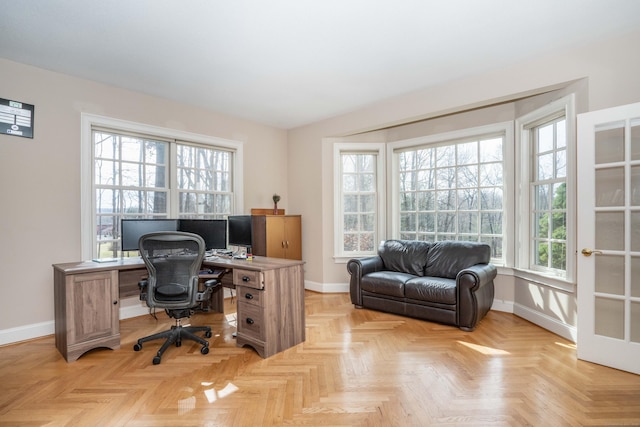 7 Brighton Ln, Simsbury, CT 06070 - office featuring baseboards and plenty of natural light