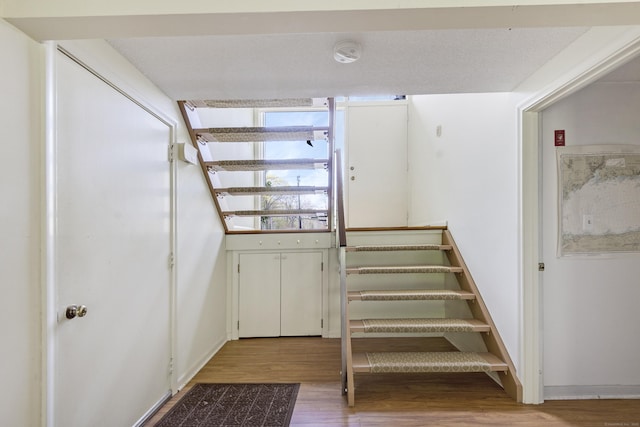 102 Colonial Rd, Guilford, CT 06437 - stairway with wood finished floors